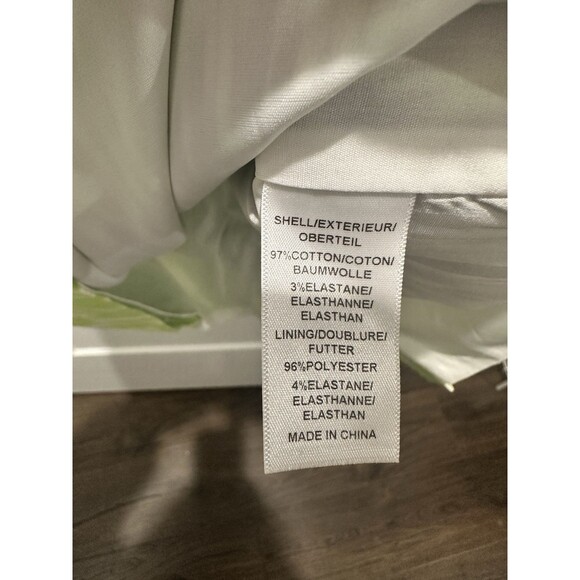 Adrianna Papell Dress Womens 10 Blue Green Ikat Sleeveless Shift Mermaid Ocean - Picture 4 of 5